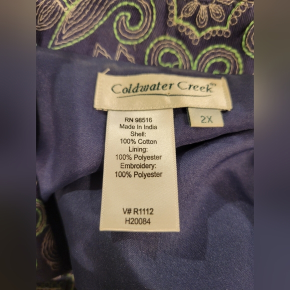 COLDWATER CREEK JACKET SIZE 2X - Picture 5 of 5